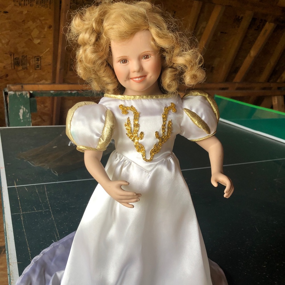 Shirley temple princess porcelain doll